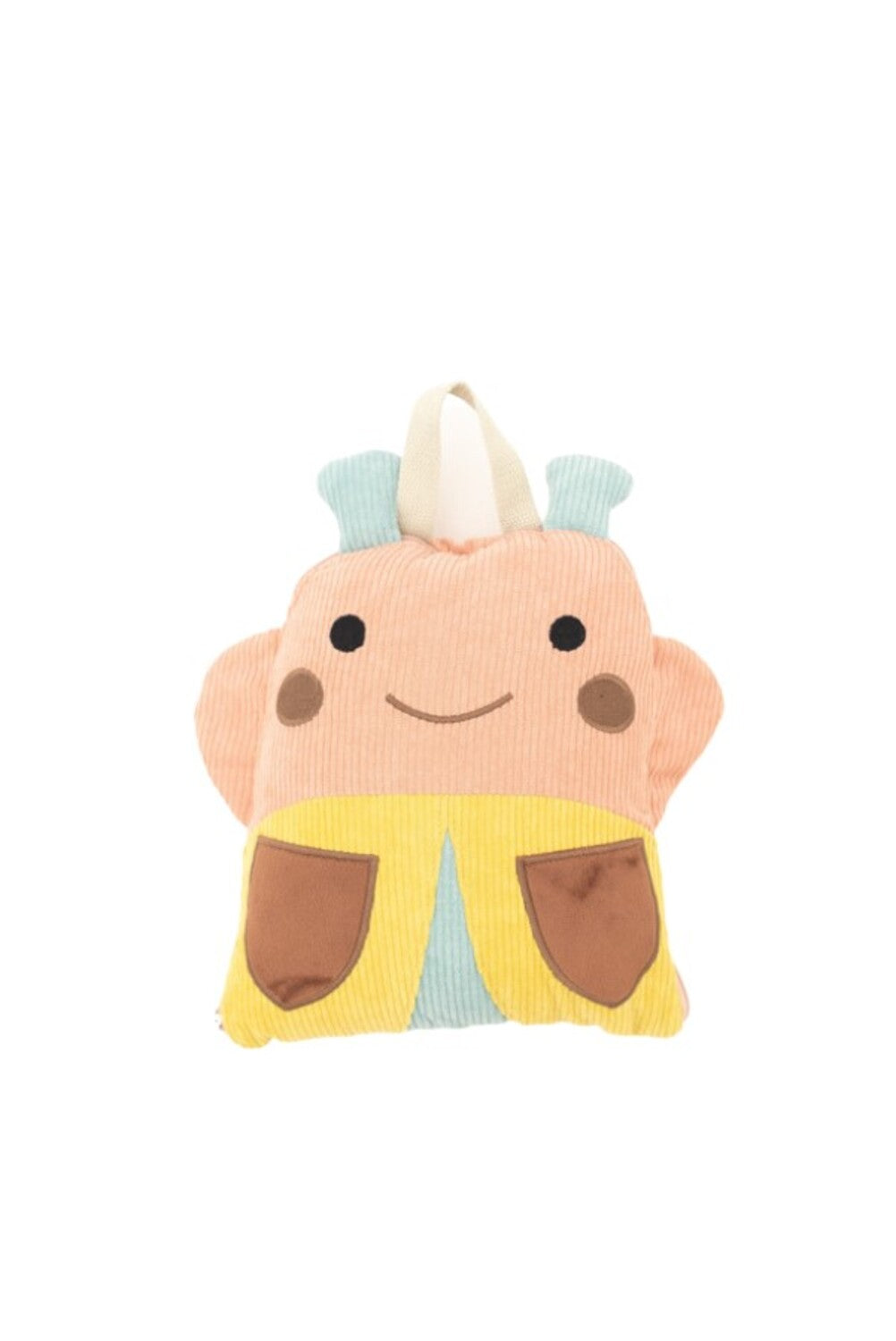 Manta infantil de viaje mariquita rosa