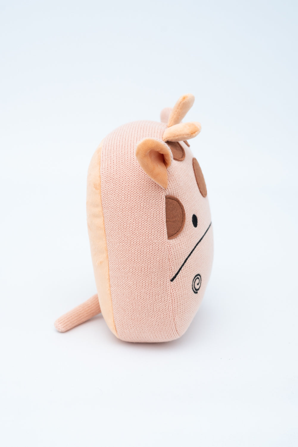 Cojin infantil jirafa rosa