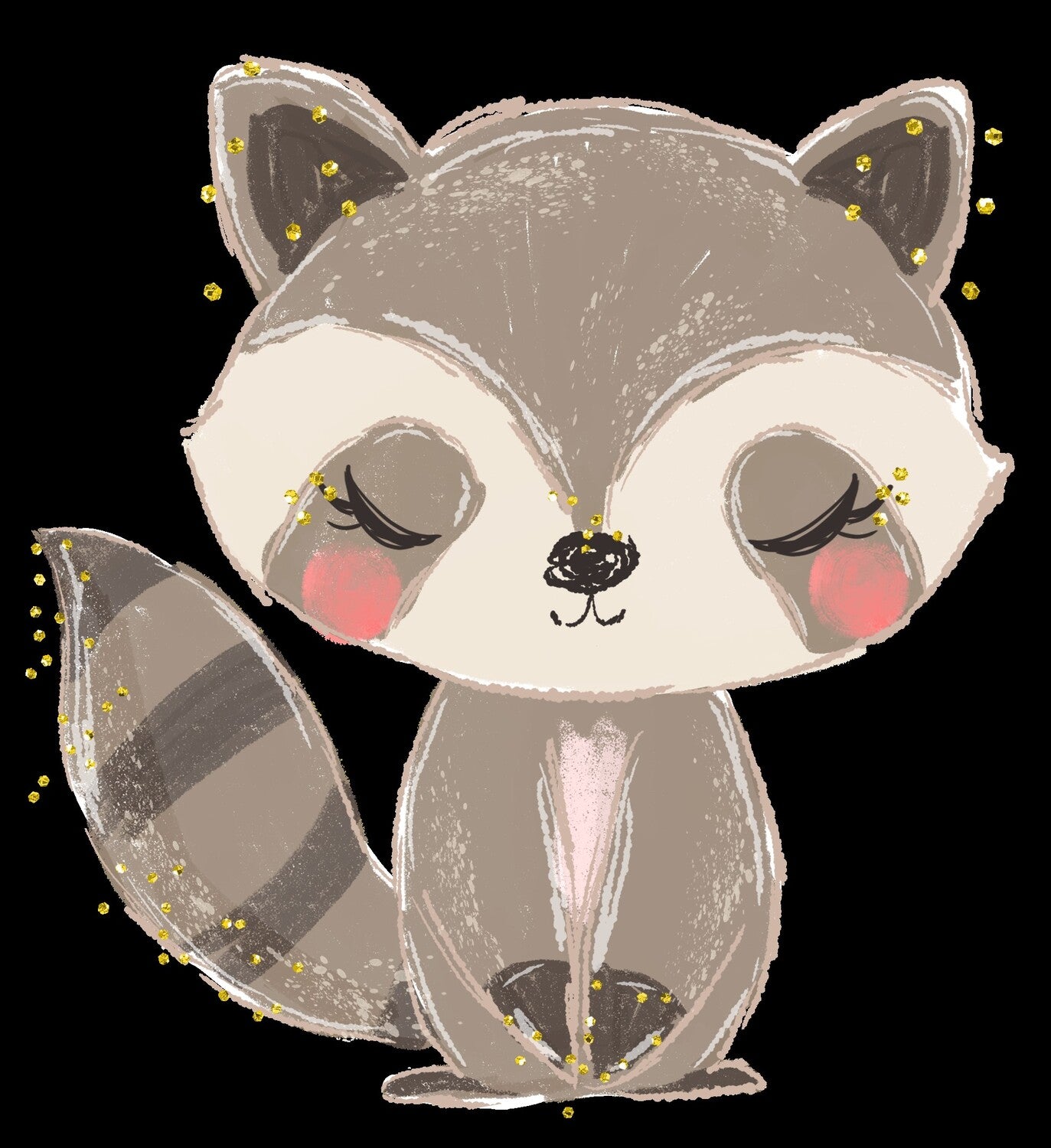 Lámina infantil ardilla gris