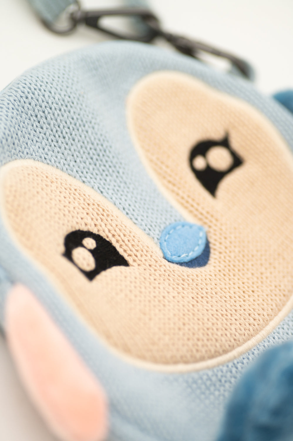 Bolso shopper infantil pingüino azul