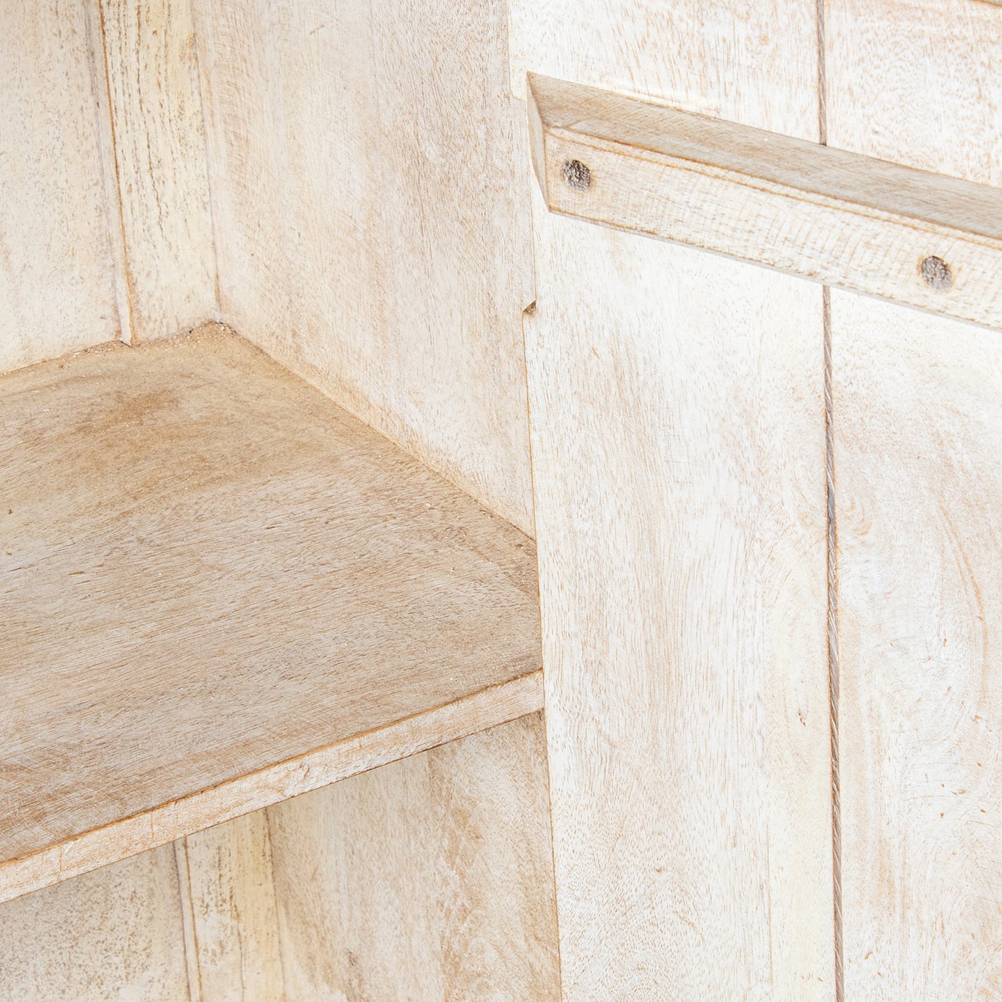 MUEBLE ENTRADA MADERA MANGO DE CORADA