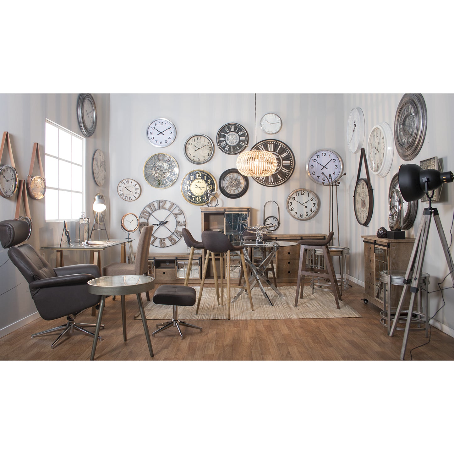 MESA COMEDOR CRISTAL C/PATASME TAL CROMADO+90955