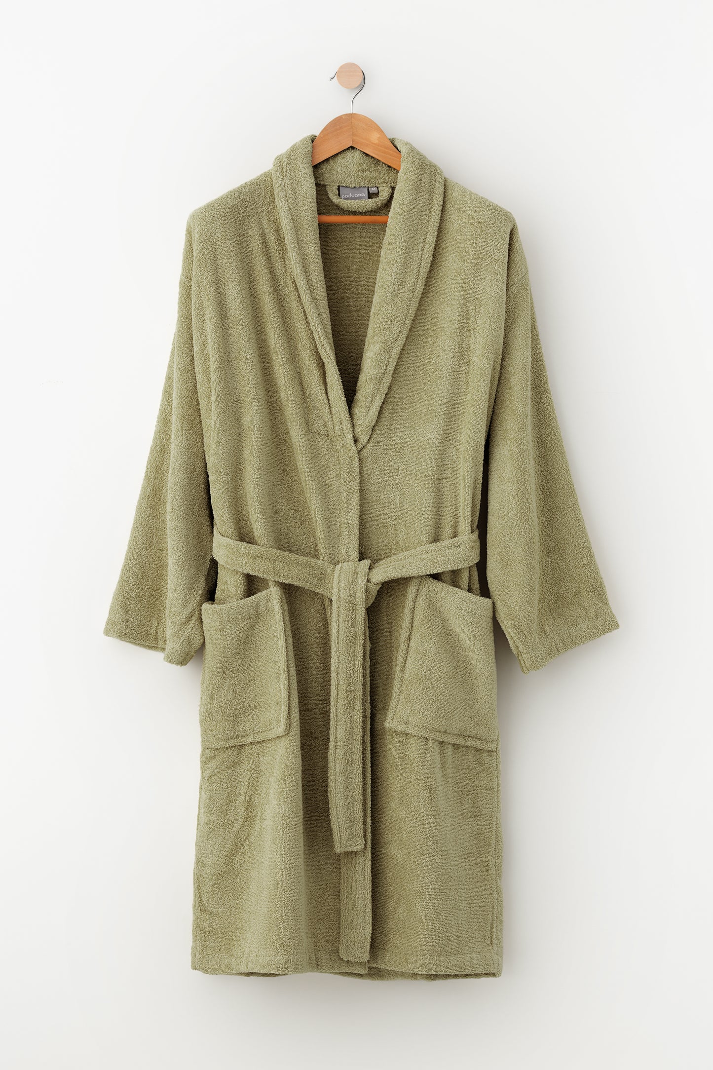 Albornoz 100% Algodón T-Xl Verde Oliva