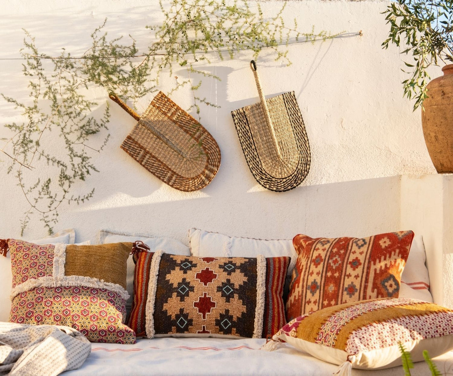 ABANICO PARED SEAGRASS NEG. 26X50