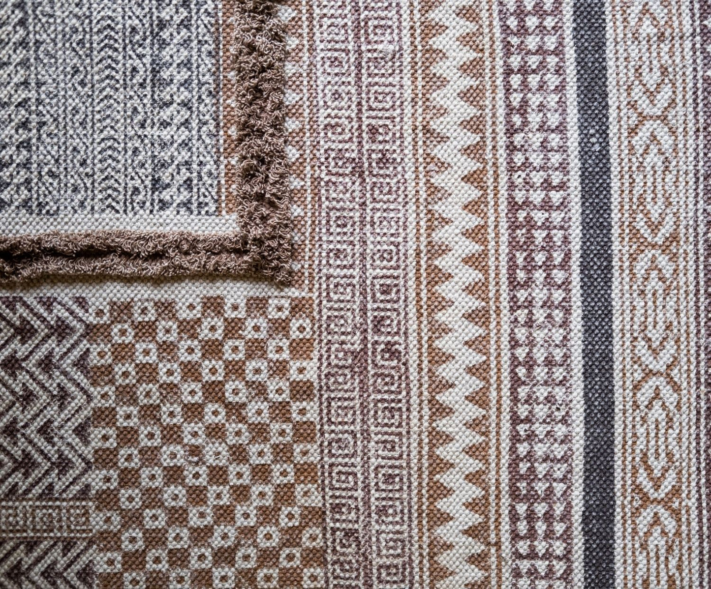 ALFOMBRA ALGODÓN AZULIK 120X180 CM