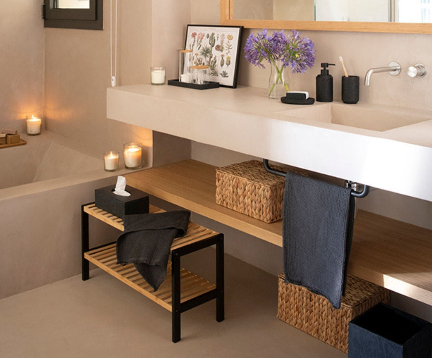 SET 3 CAJAS MULTIUSOS JACINTO AGUA