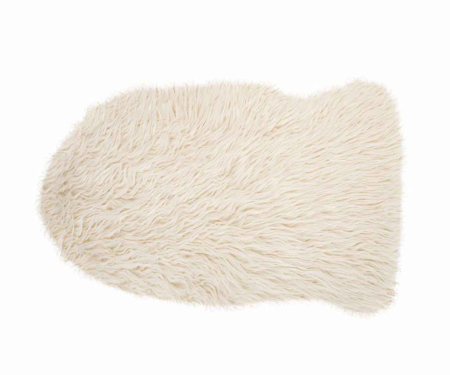 ALFOMBRA PELO MARFIL 60X90CM