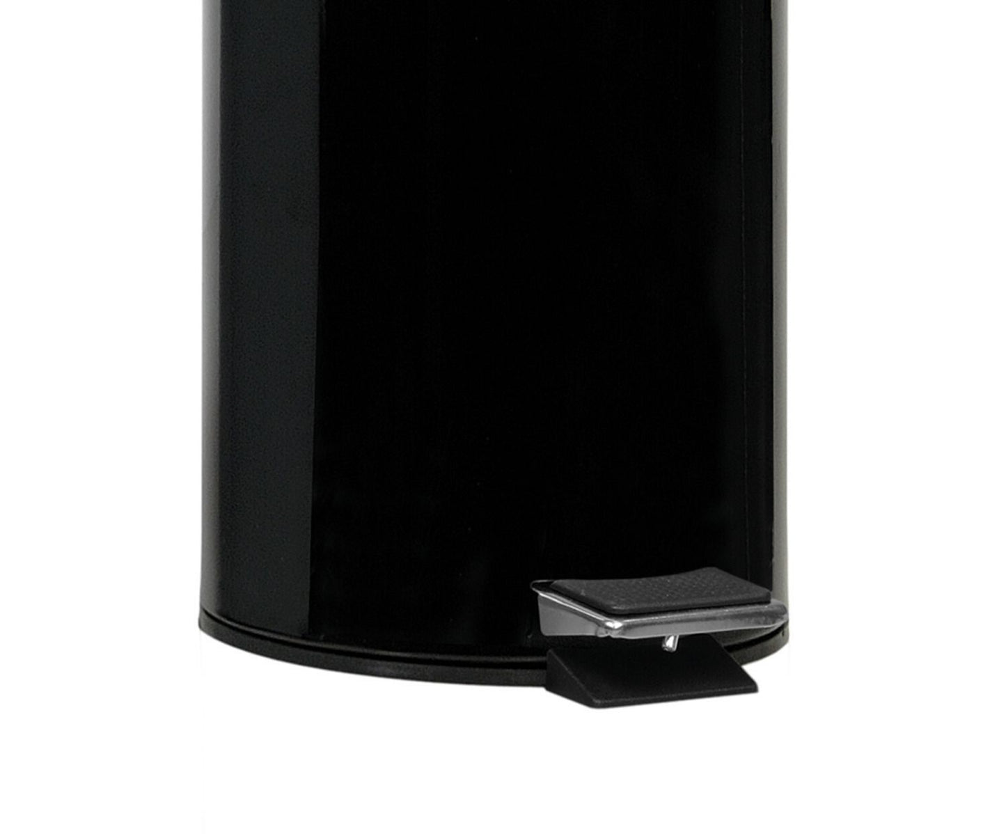 PAPELERA PEDAL MET/NEG 3LØ17X29:5CM