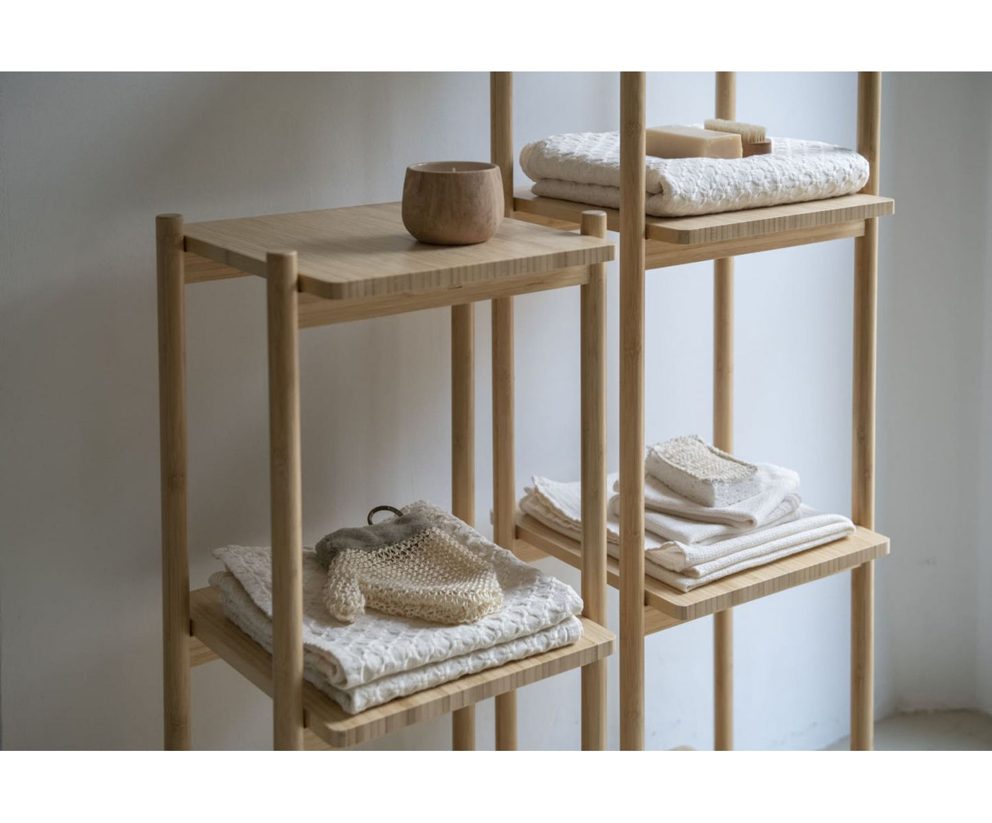 ESTANTERIA 3E. BAMBÚ 34X35X87CM