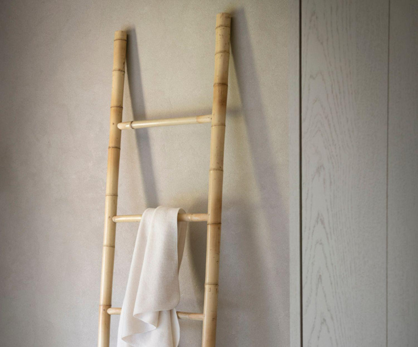 ESCALERA DECORATIVA BAMBÚ 45X5X170