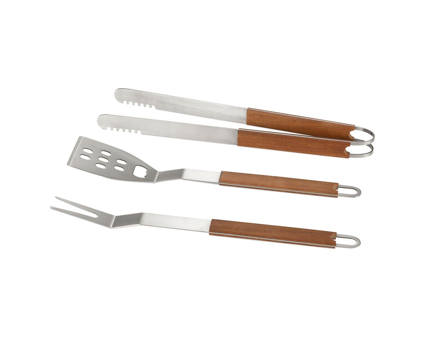 SET 3 UTENSILIOS BBQ ACACIA 41CM