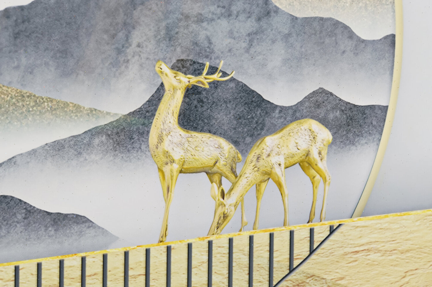 CUADRO SET 3 ALUMINIO MDF 200X3X70 MONTAòAS