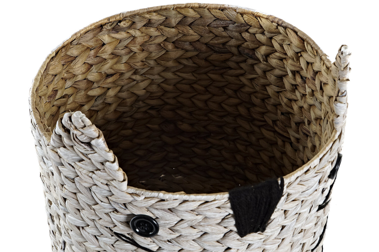 CESTA FIBRA 37X37X40 BLANCO