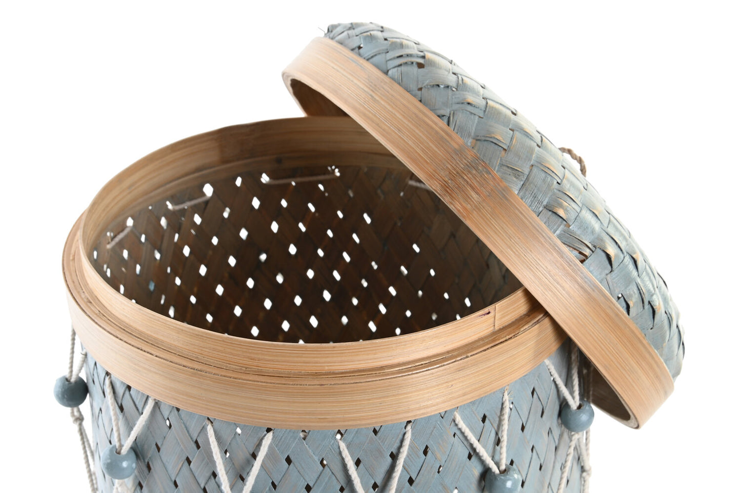 CESTA SET 3 BAMBU ALGODON 46X46X58 35X46 30X38