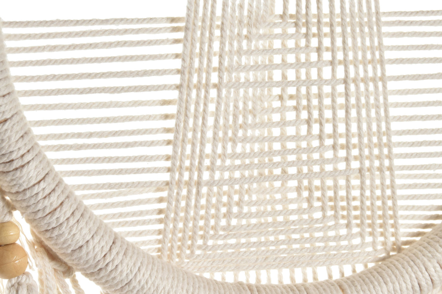 DECORACION COLGANTE RATAN ALGODON 30X2X110 MACRAME