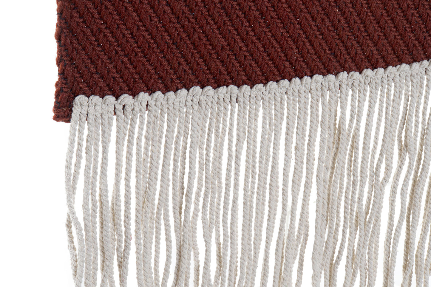 DECORACION PARED POLIESTER 45X2X115 TAPIZ ROJO