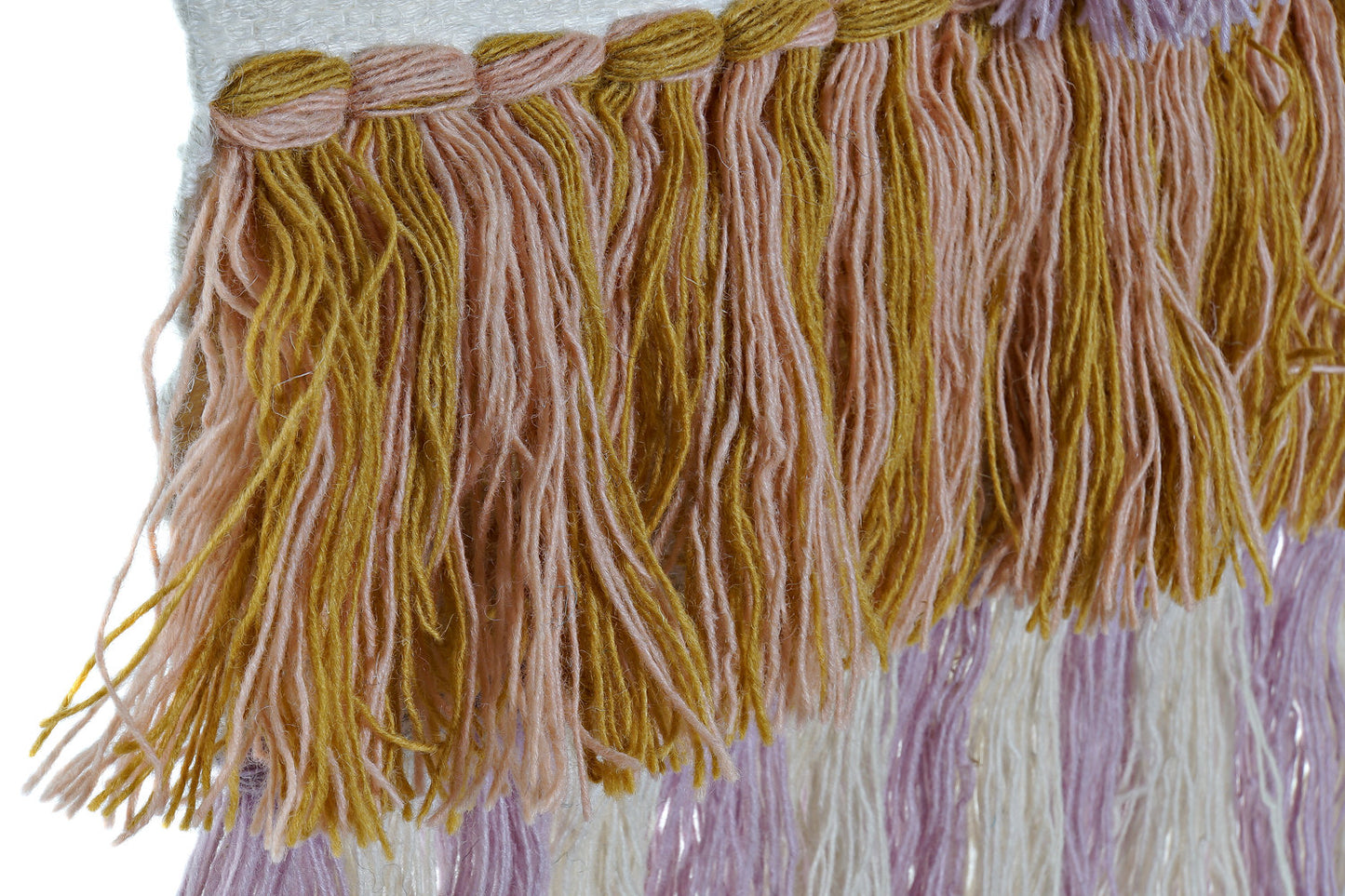 TAPIZ YUTE LANA 46X2X110 FLECOS MULTICOLOR