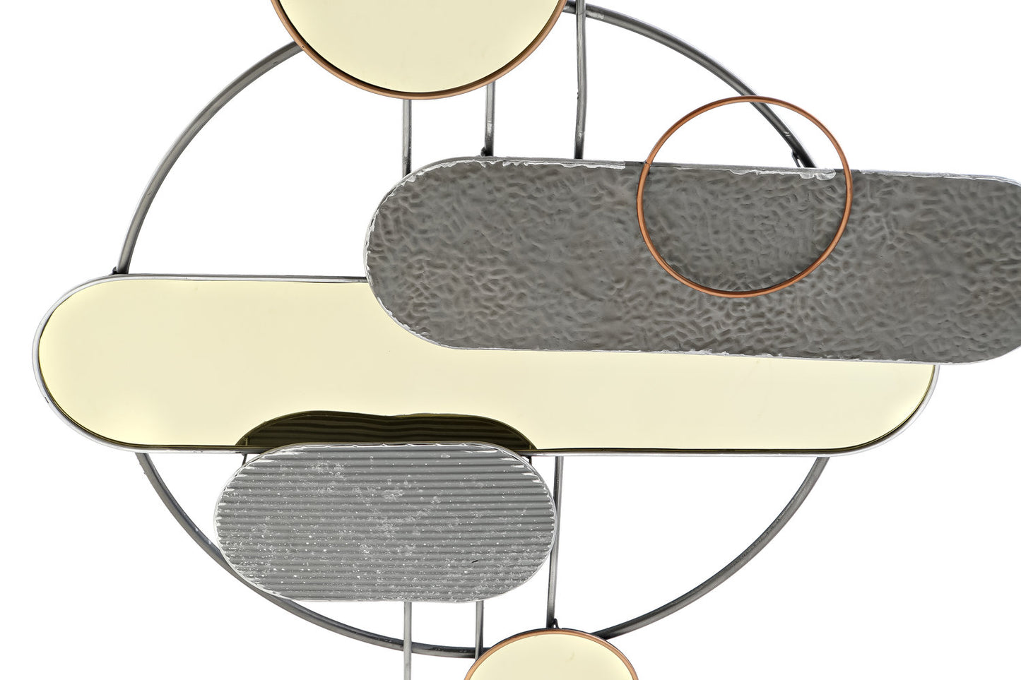 DECORACION PARED METAL PVC 130X5X80:6 MODERNO