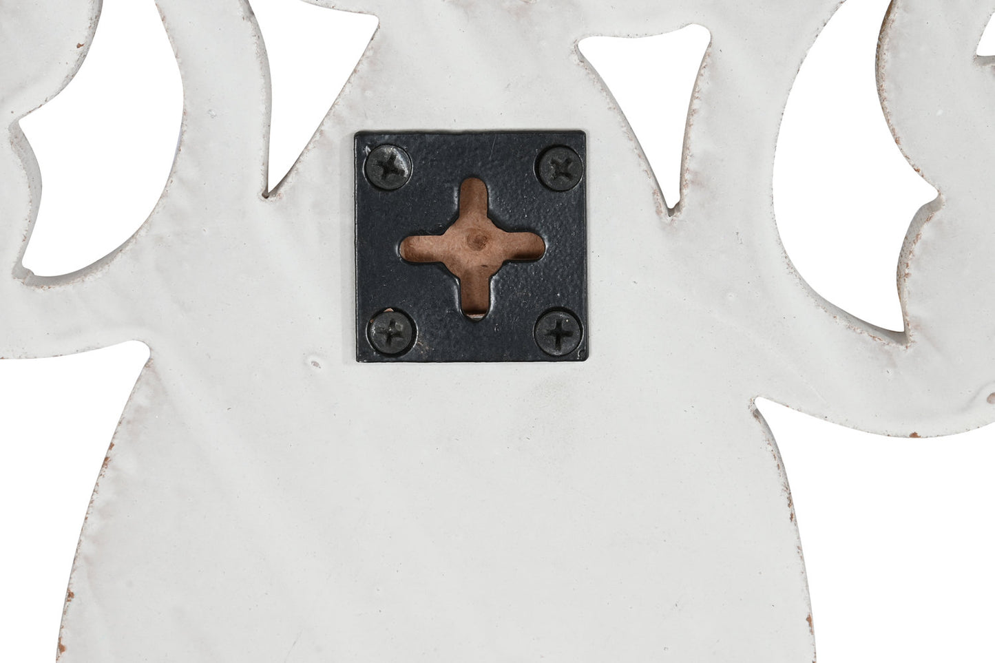 DECORACION PARED MDF 90X2X90 ARBOL DECAPE BLANCO