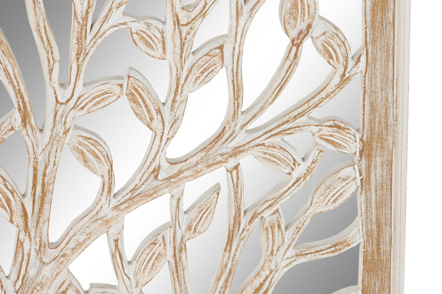 DECORACION PARED MDF ESPEJO 45X2:5X65 ARBOL DECAPE