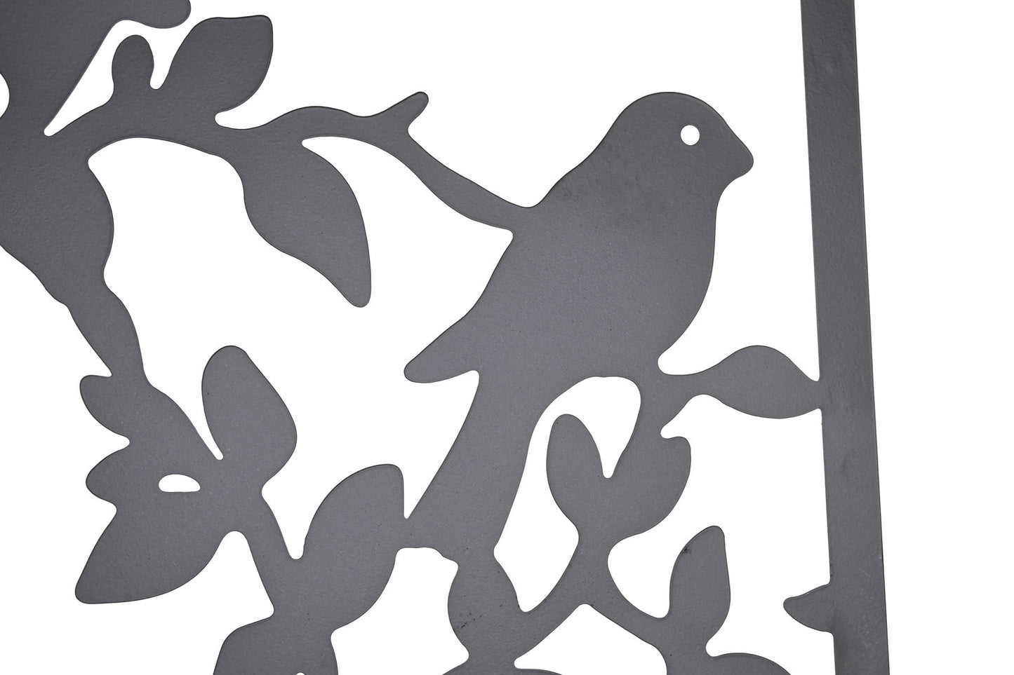 DECORACION PARED SET 2 METAL 70X1:3X90 PAJAROS