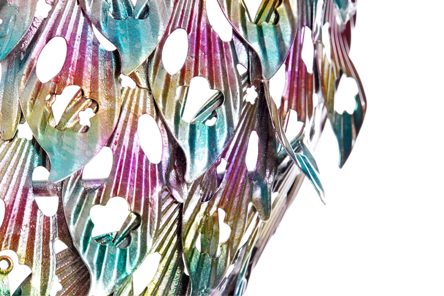 FIGURA METAL 25X6:5X51 LAGARTIJA MULTICOLOR