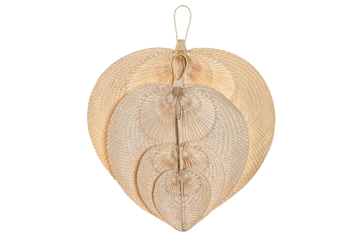 DECORACION PARED SET 4 BAMBU 66X0:3X74 ABANICO