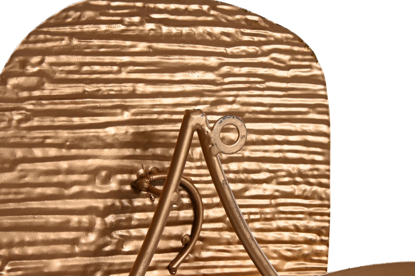 DECORACION PARED METAL 80X6:5X48 DORADO