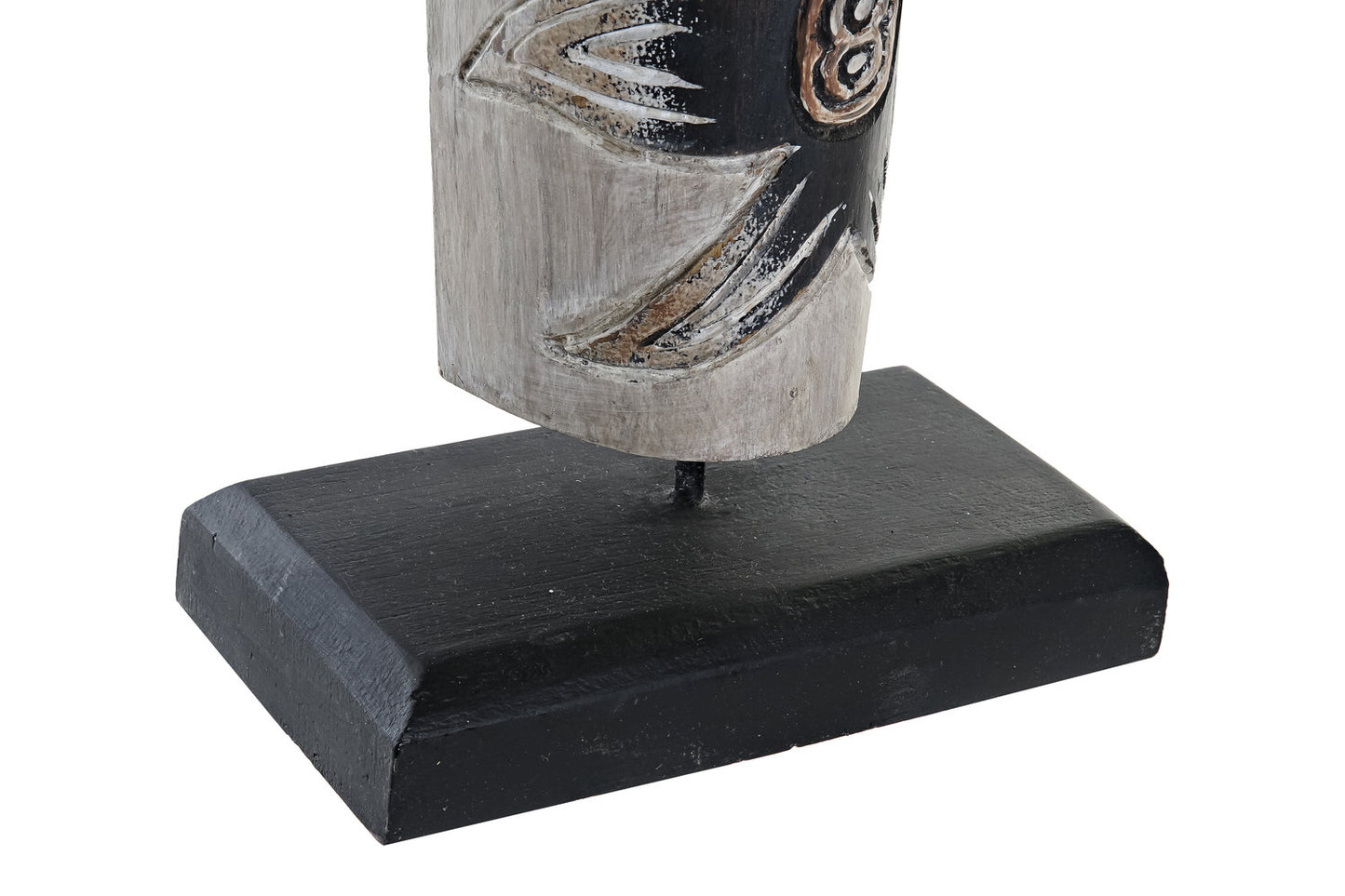 DECORACION ALBASIA HIERRO 19X10X78 MASCARA NATURAL