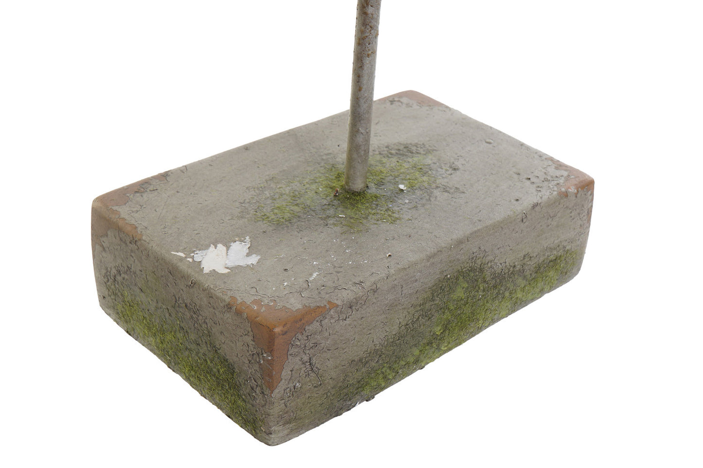 FIGURA FIBRA VIDRIO METAL 24X15X58 AFRICANA GRIS