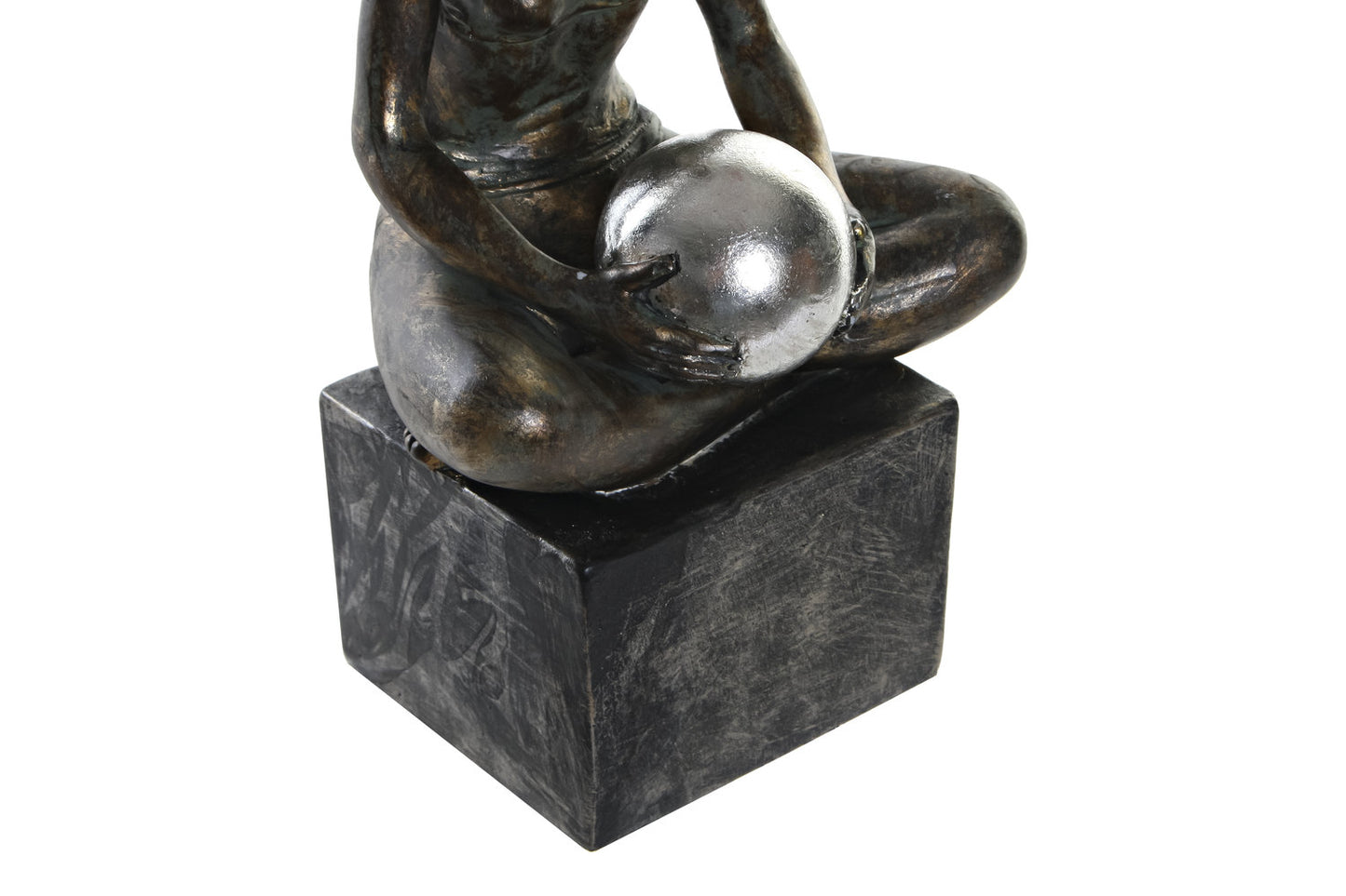 FIGURA RESINA 14X11:5X25:5 CHICA GIMNASTA COBRIZO