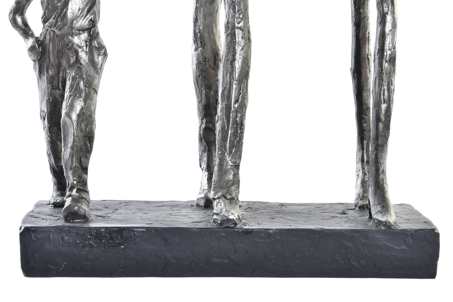 FIGURA RESINA 26X11:5X41:5 FAMILIA PLATEADO