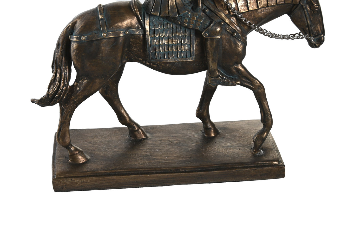 FIGURA RESINA 20X7X22 10CM: QUIJOTE CABALLO