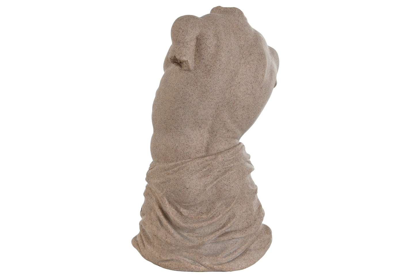 FIGURA RESINA 17X14X29 TORSO RUGOSO MARRON