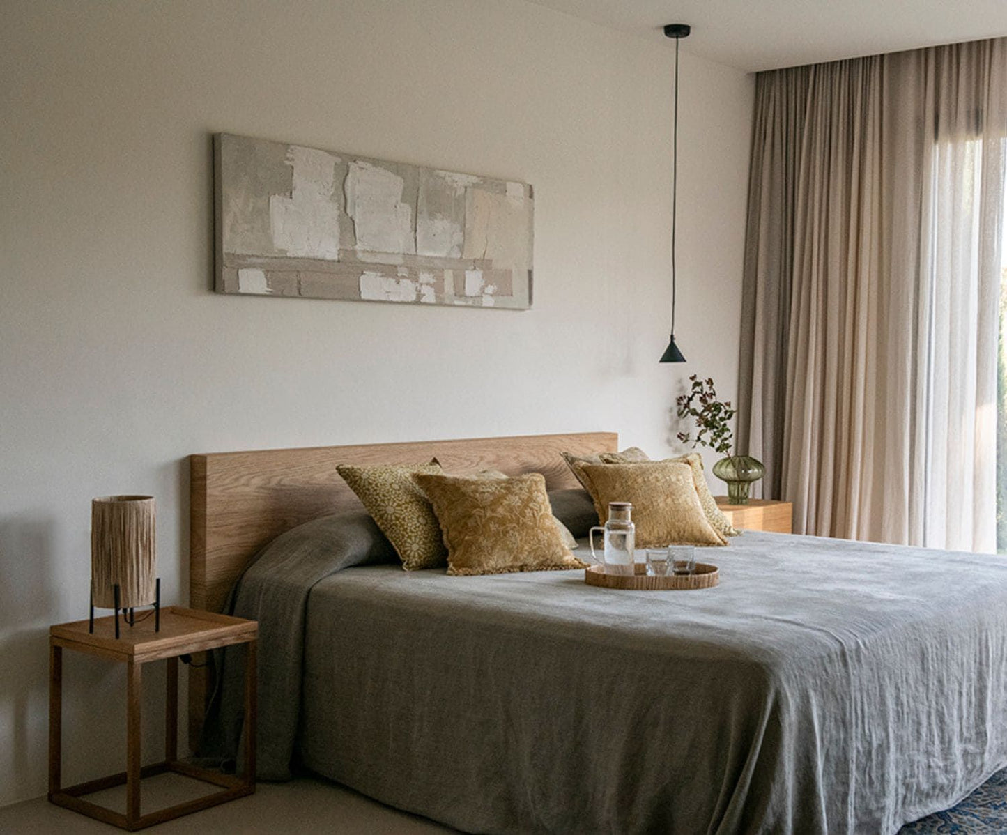 LÁMPARA MESITA NOCHE PAPEL Ø18X38