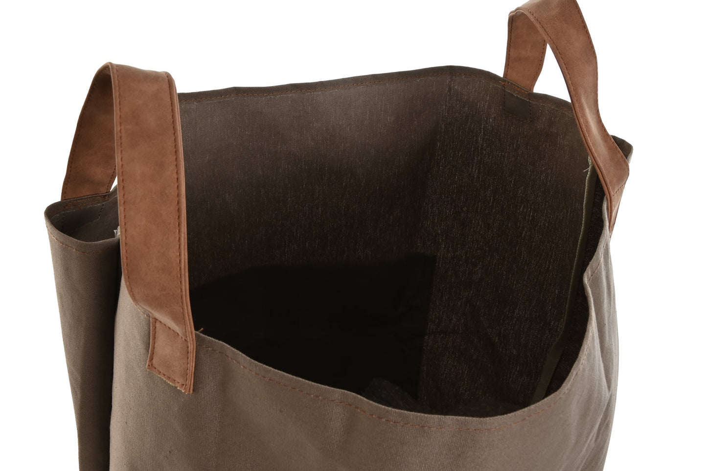 BOLSA ALGODON CANVAS 40X40X60 PARA RESTOS VERDE