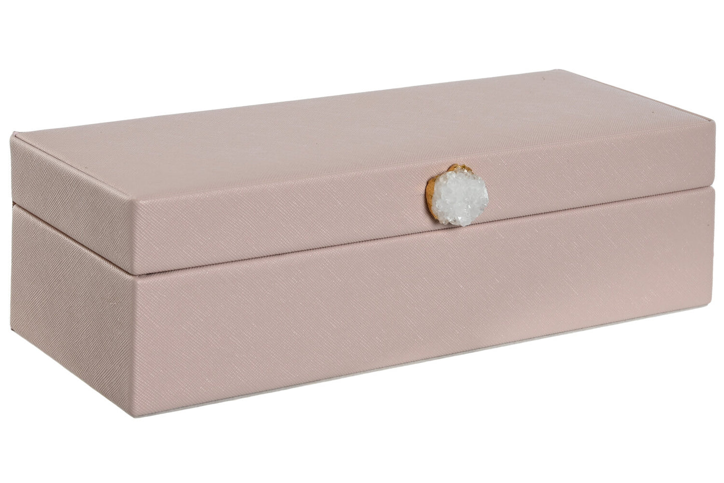 JOYERO PU 28:5X12:5X5:5 ROSA PALO