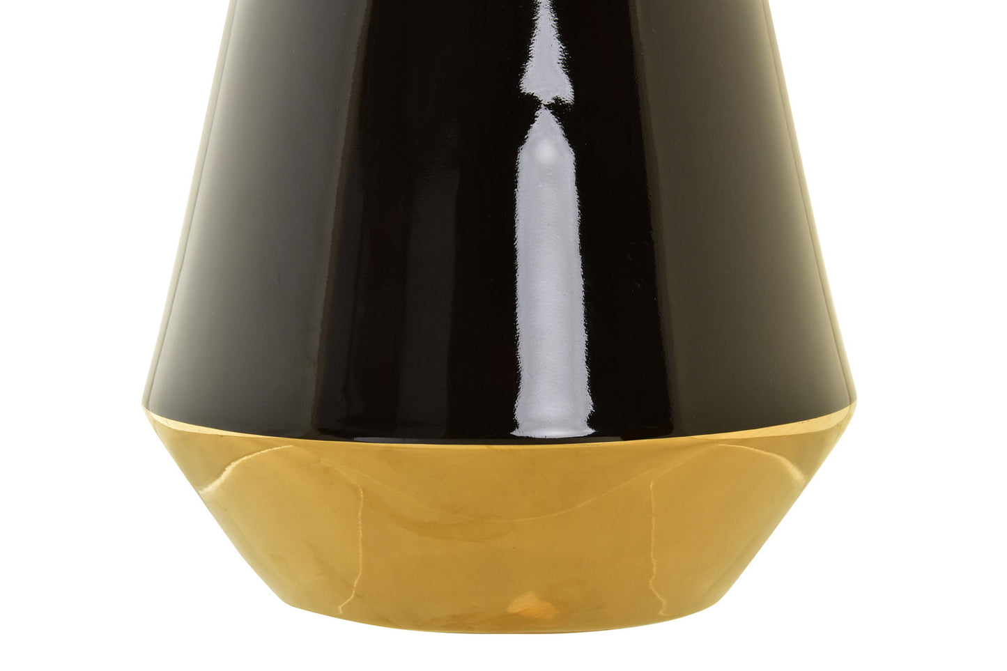 JARRON PORCELANA 19X19X35 BICOLOR