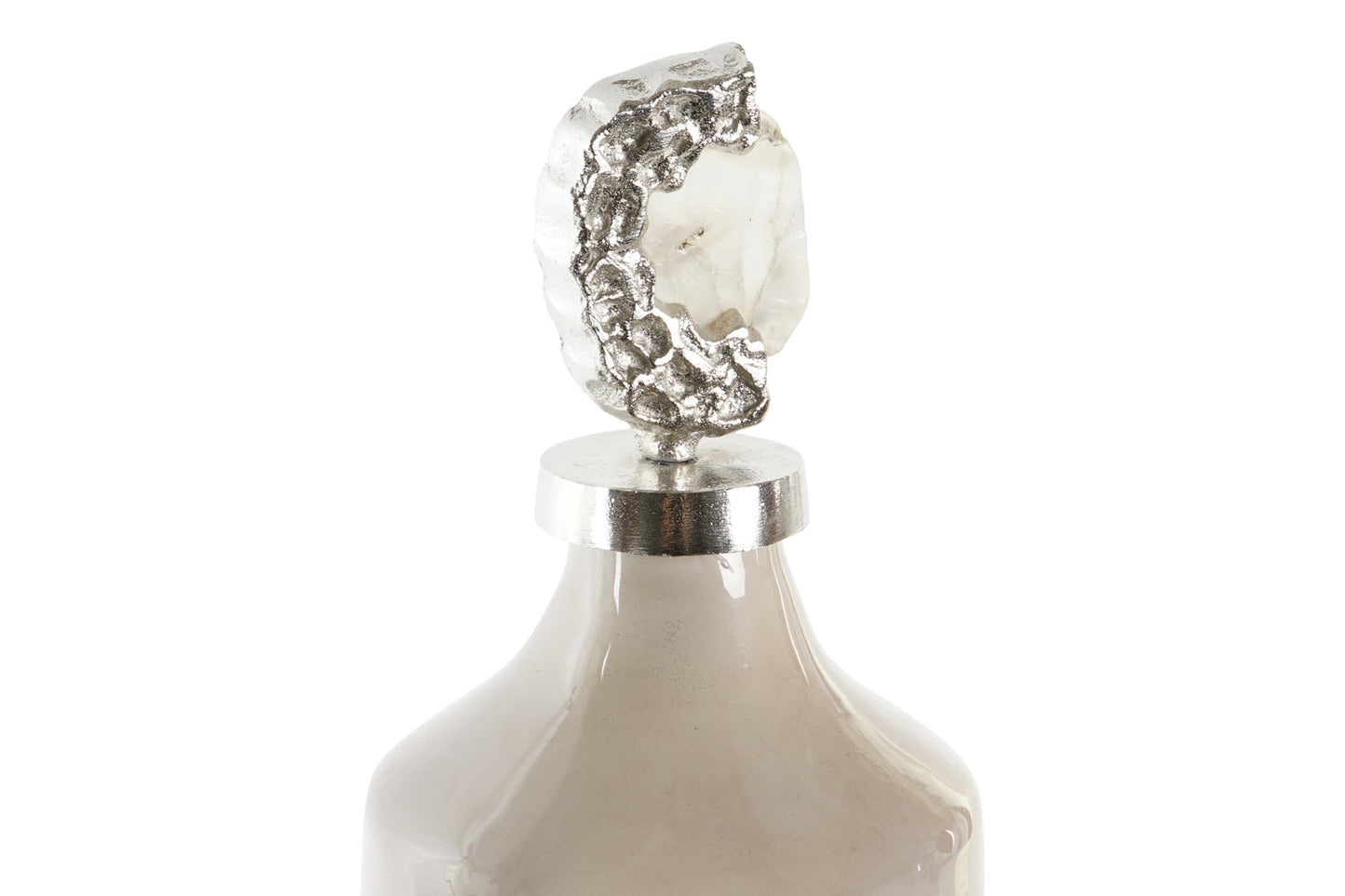 TIBOR CRISTAL PIEDRAS 19X19X59 PIEDRA ROSA