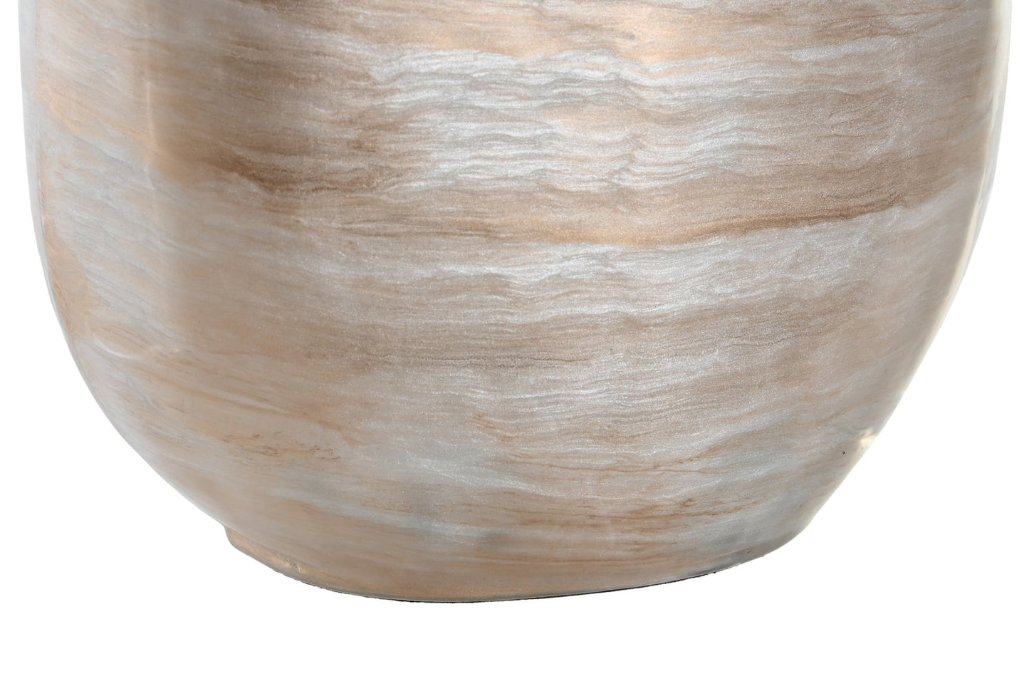 JARRON CRISTAL ALUMINIO 19X12X55 MULTICOLOR