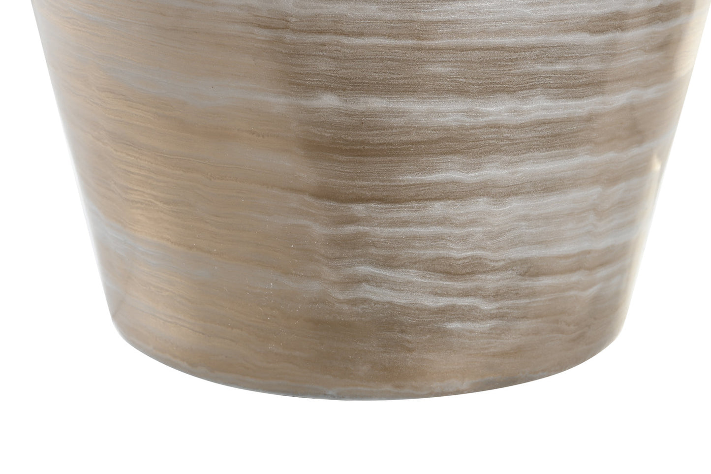 JARRON CRISTAL ALUMINIO 29X29X52 MULTICOLOR