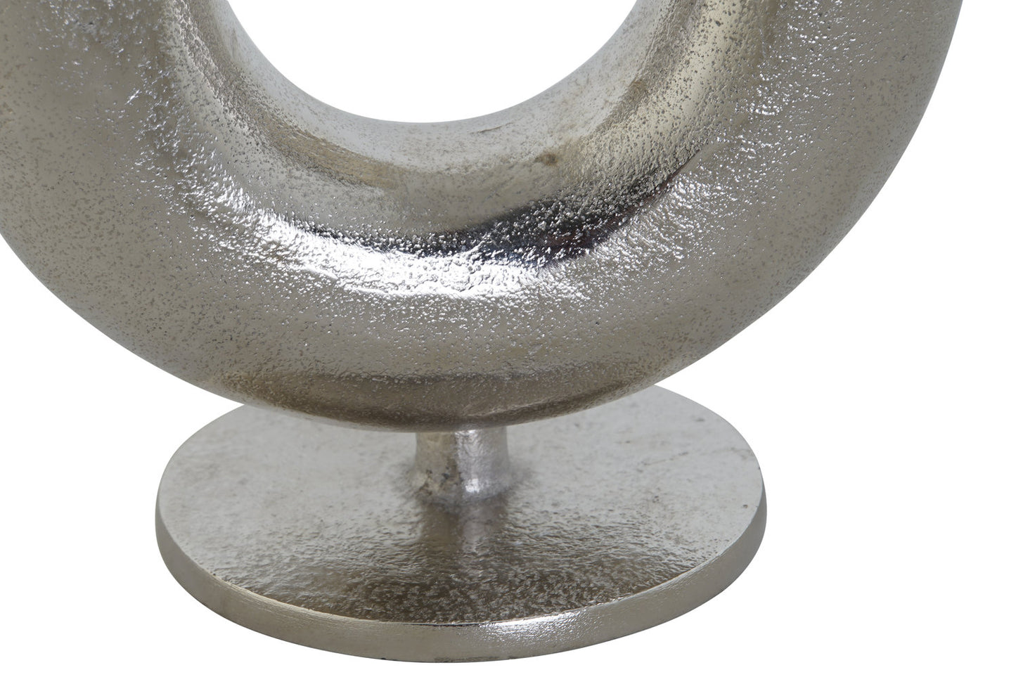 JARRON ALUMINIO 19X11X17 PLATEADO