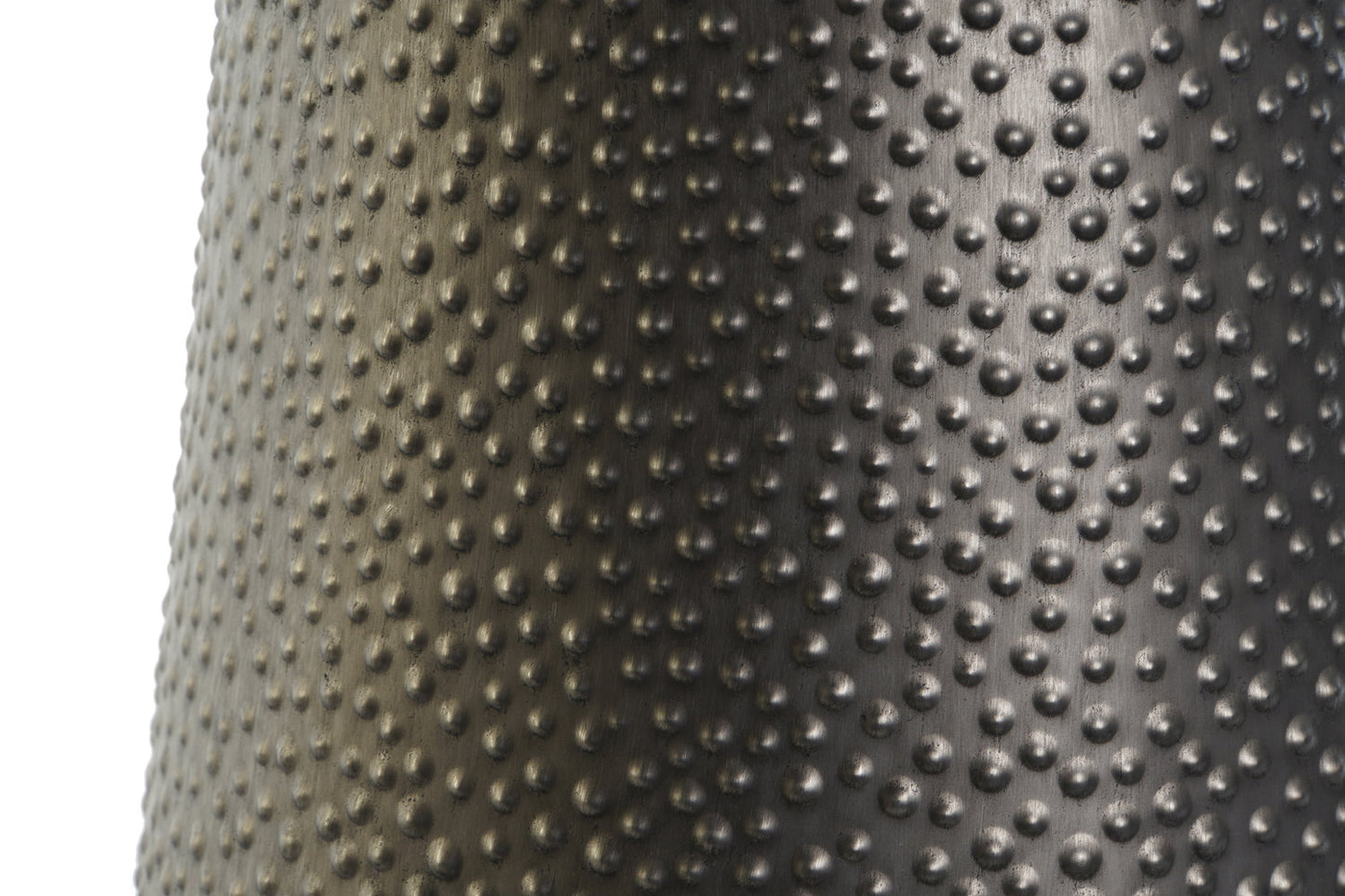 JARRON METAL 25X25X47 GRIS OSCURO