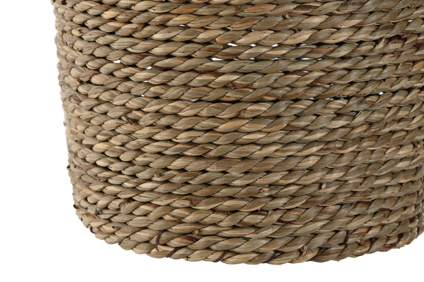 JARRON FIBRA 16X16X40 NATURAL