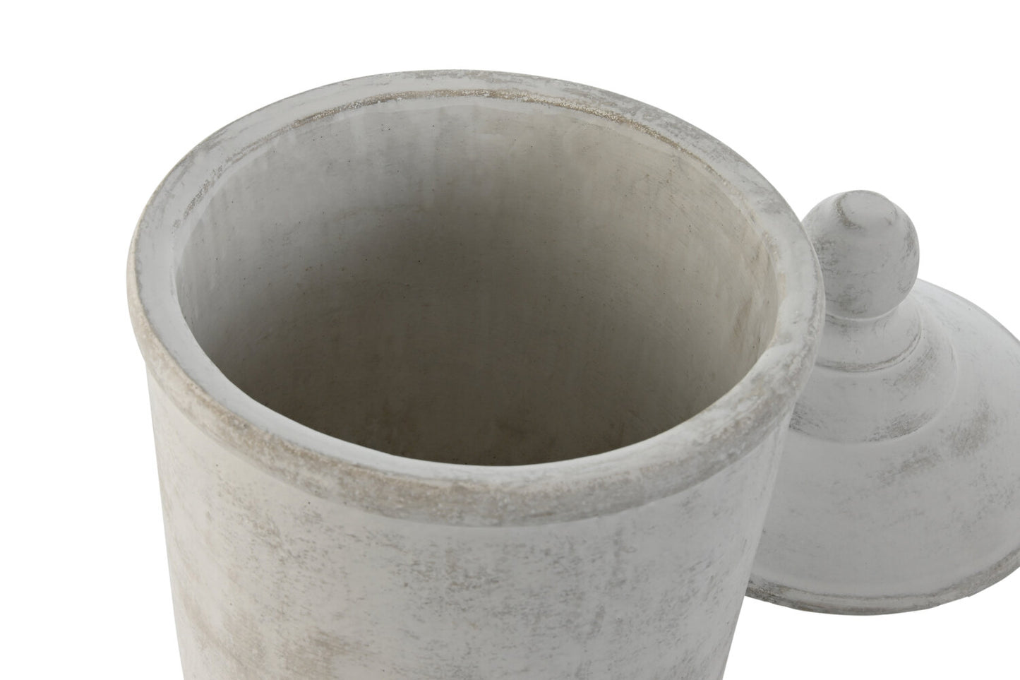 TIBOR CEMENTO 19X19X31 DESGASTADO GRIS