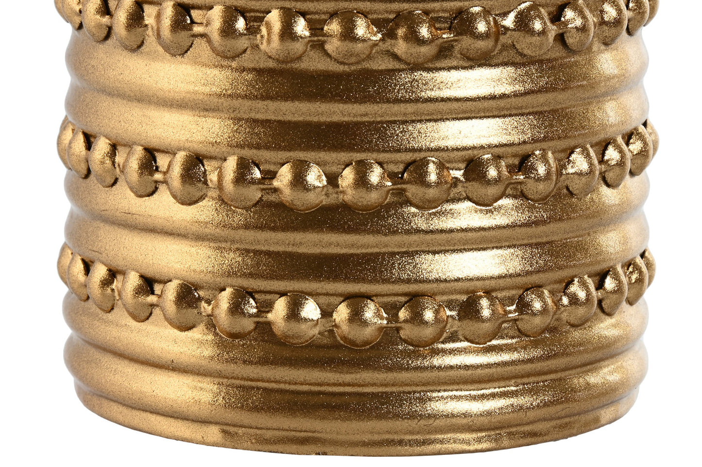 JARRON METAL 13X13X51:5 DORADO