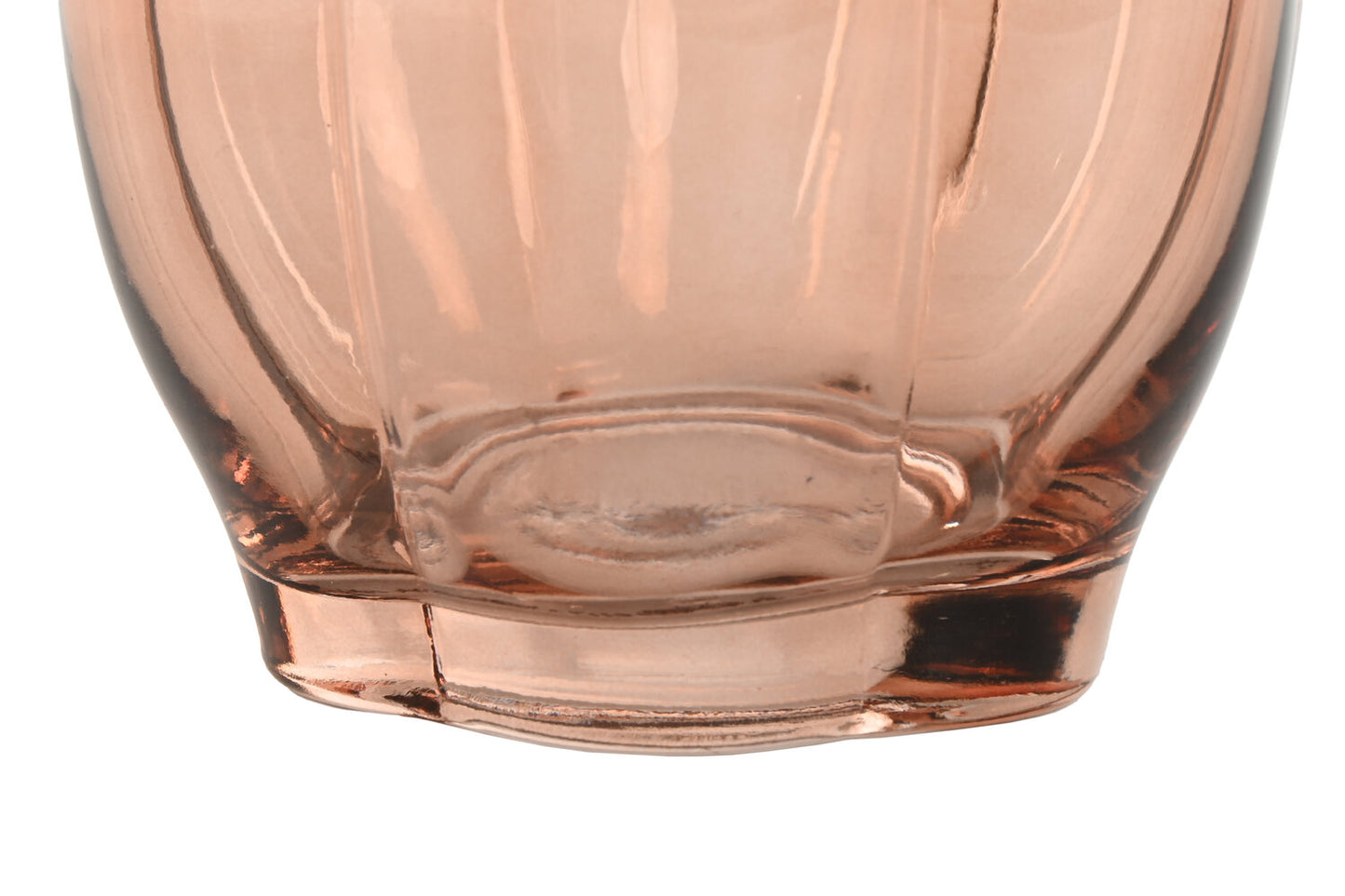 JARRON CRISTAL 16X16X26 AMBAR