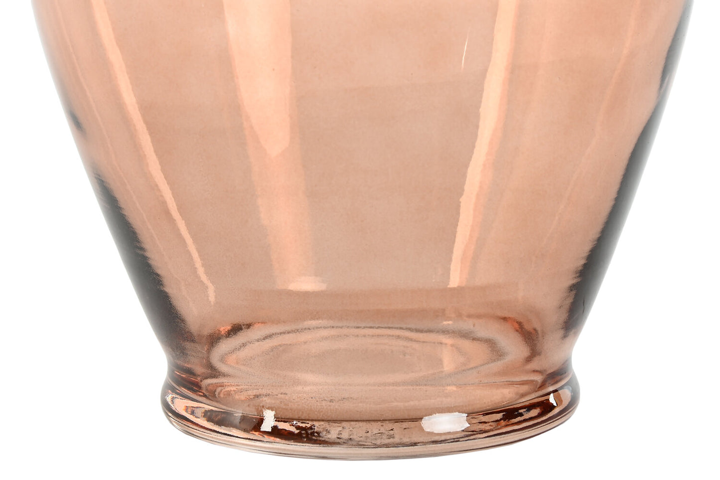 JARRON CRISTAL 16X16X27 AMBAR