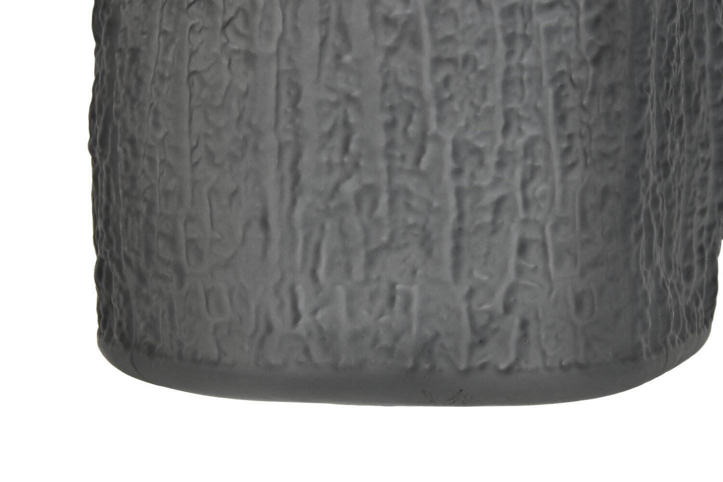 JARRON CRISTAL 14X14X31:5 MATE GRIS