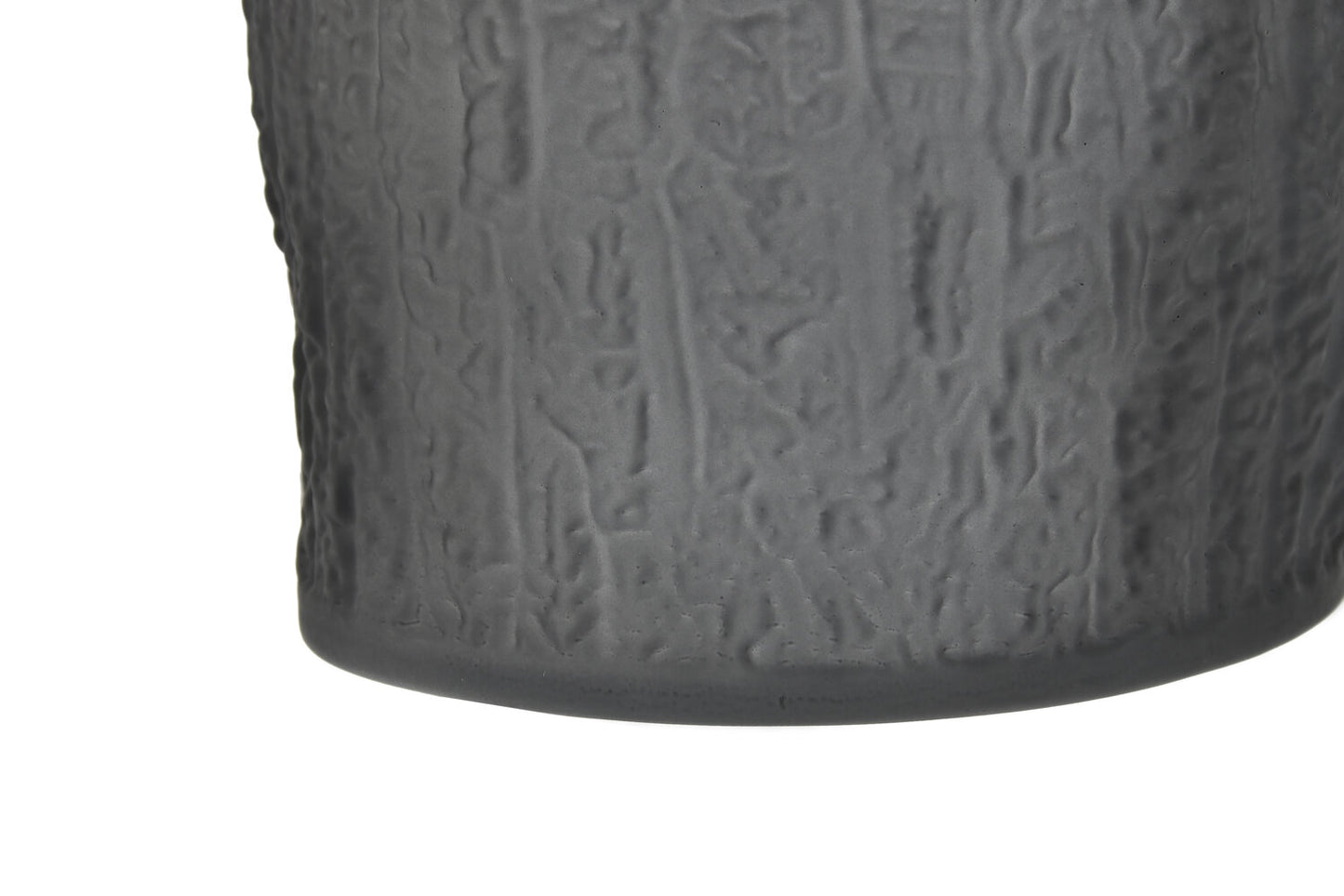 JARRON CRISTAL 13X13X21 MATE GRIS